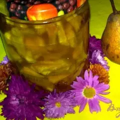 фото рецепта Варенье из хурмы с грушей