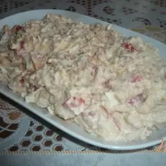 фото рецепта Салат из икры трески