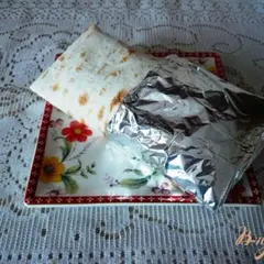 фото рецепта Конверт из лаваша с собой