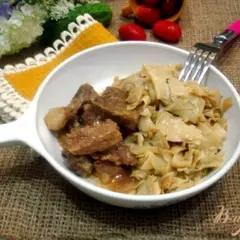 фото рецепта Лазанки с капустой и мясом