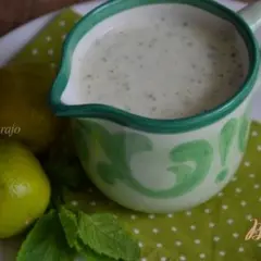 фото рецепта Мятно-лаймовый соус к рыбе
