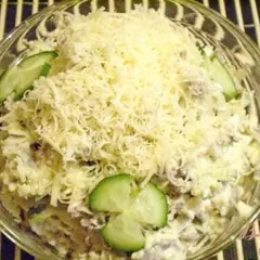 фото рецепта Салат из куриных желудков