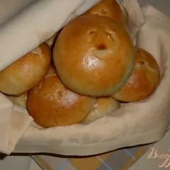 фото рецепта Молочно-йогуртовые булочки с полбяной мукой
