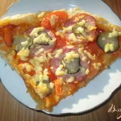 фото рецепта Пицца по-русски