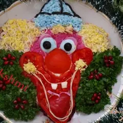 фото рецепта Салат Весёлый клоун