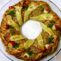 фото рецепта Мясной венок