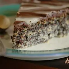 фото рецепта Японский маковый пирог