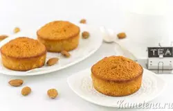 Нежные миндальные пирожные финансье приятно удивят вас необычным вкусом и ароматом.