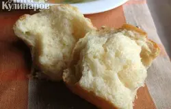 Вот такой у булочки на кислом молоке мякиш.