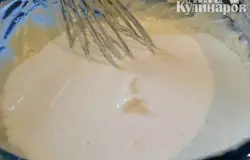 На последнем этапе добавляем жирные сливки