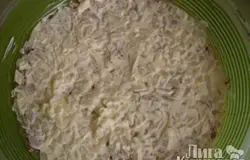 Смазать майонезом