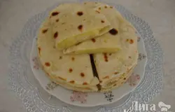 Готовые кыстыбый с картофелем.