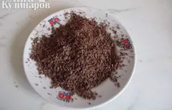 Шоколад натёр на тёрке
