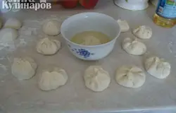 После чего заворачиваем, как беляш без отверстия.