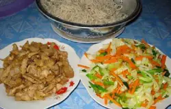 Теперь можно приступить к приготовлению Pancit.