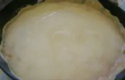 6 Для приготовления суфле взбить яйца с сахаром, добавить сметану. Суфле вылить на яблочное пюре. Для приготовления суфле взбить яйца с сахаром, добавить сметану. Суфле вылить на яблочное пюре.
