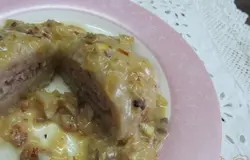 Готово! Вкусно с томатным соком или кефир с чесноком.