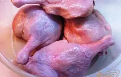Моем и вытираем утиные ножки