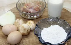 Для начала приготовить нужные ингредиенты.