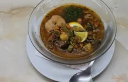 Готово! При подаче украсить лимончиком и конечно зеленью. Приятного аппетита.