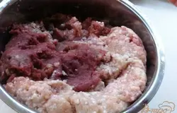 Смешиваем все фарши