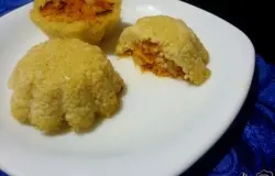Готово! Даем остыть и достаем из формы. Получается хрустящая корочка, и нежная середина.