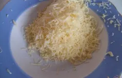 Сыр натереть на терке