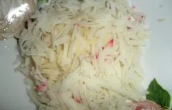 картофель натереть на крупной " свекольной" терке.