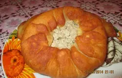 Готово! Готовые беляши можно подавать к столу.
