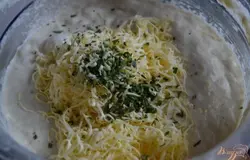 Добавить в поднявшуюся опару.