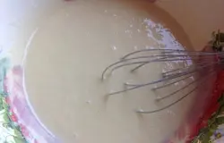 Тесто хорошо перемешать