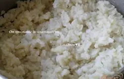 Рис отварить до готовности.