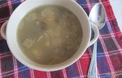 Готово! Готовый суп подавать к столу горячим. Приятного Вам аппетита.