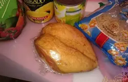 Необходимые продукты для салата.