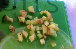 Нарезаем имбирь
