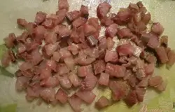 Сельдь кубиком.