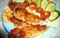 Готово! Подаем со свежими овощами.