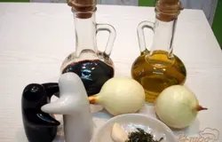 Продукты, которые нам понадобятся для приготовления салата.