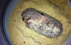 Панируем в сухарях
