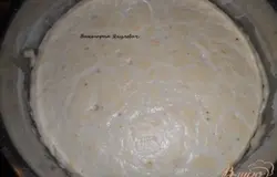 Добавить остальную муку и замесить тесто.