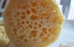 Готовый крампет.. с дырочками