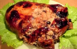 Готово! Перед подачей порезать курицу на кусочки. Приятного аппетита!