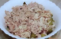 Отварная курица.