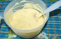 Омлетная смесь готова.