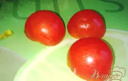 Помидорки черри - пополам