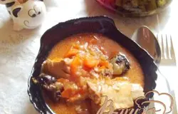 Вкусное и полезное блюдо.Можно, по желанию, с гарниром. Я, в целях ограничения калорий, решила сегодня без гарнира.