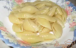 Заливка для макарон готова и макароны тоже.