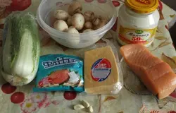 Эти продукты нам понадобятся для приготовления салата.