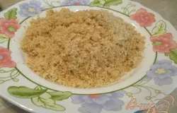Получаем крошку.