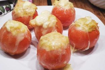 фото рецепта Запеченные помидоры с кабачком и сыром